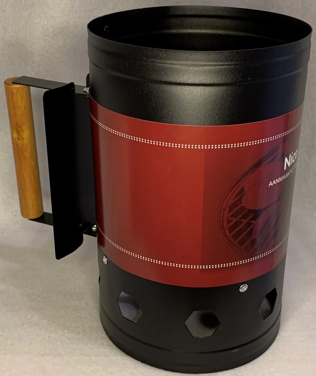 BBQ Starter Groot High-quality Quality Luxe Fireplace BBQ Barbecue Groot Nice Cooker Charcoal Starter BBQ Starter, Charcoal Starter, Metal, Briquette Starter, Starterur De Charbon De Bois – Image 6