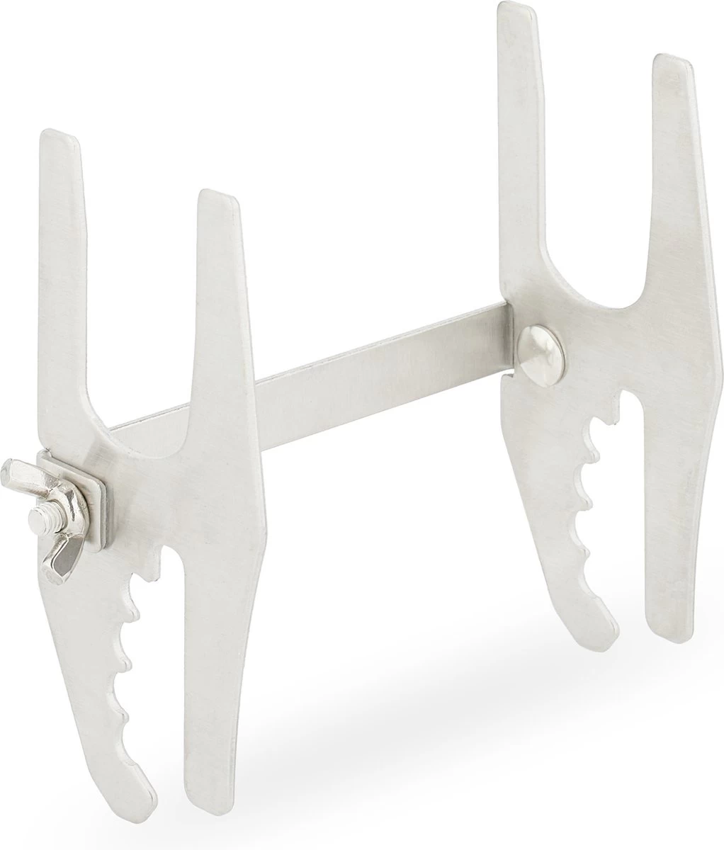 Relaxdays Planche à Fumer Barbecue Saumon - Avec Support - Planche à Saumon Finlandaise - Planche Barbecue - Bois De Hêtre – Image 5