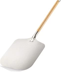 Pelle à Pizza - Spatule à Pizza Ronde - Avec Manche - BBQ Et Four - Qualité Premium