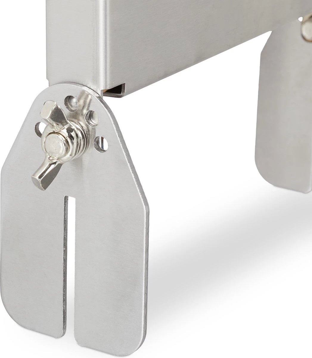 Relaxdays Ensemble De 2 Planches à Saumon Finlandais - Bois De Cèdre - Planche à Fumer Barbecue - Support Ovale - Pinces – Image 6