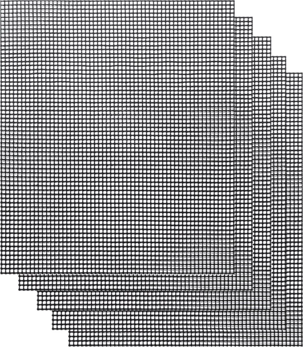 New Age Devi - 3 Pièces De Tapis De BBQ En Téflon Antiadhésif 33x40cm