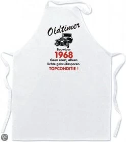 Mine Present Tablier Tablier De Cuisine - Oldtimer Année De Construction (année De Naissance) 1968