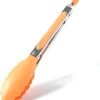 Pince à BBQ En Siliconen - Pince De Cuisine - Pince De Service - 20 Cm - Oranje