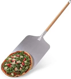 Pelle à Pizza - Spatule à Pizza Ronde - Avec Manche - BBQ Et Four - Qualité Premium