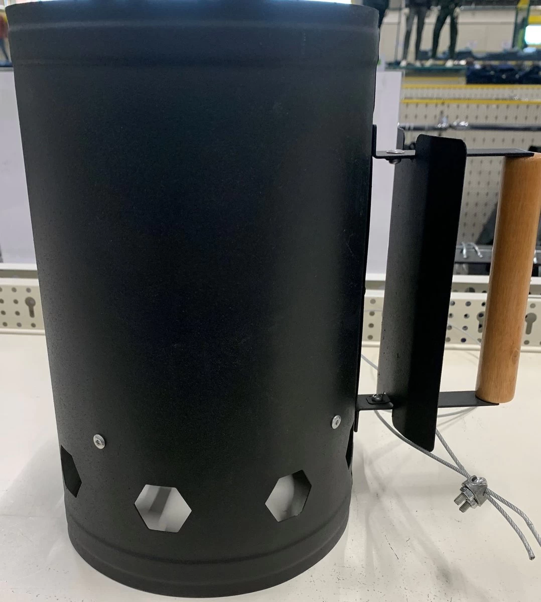 BBQ Starter Groot High-quality Quality Luxe Fireplace BBQ Barbecue Groot Nice Cooker Charcoal Starter BBQ Starter, Charcoal Starter, Metal, Briquette Starter, Starterur De Charbon De Bois – Image 5