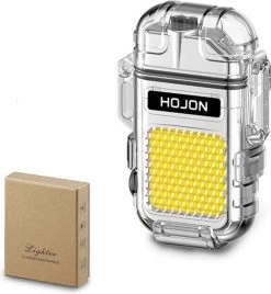 Briquet à Plasma électrique étanche Phaser® | Argent | Rechargeable USB | Étanchéité | Résistant Au Vent