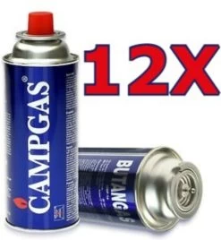 Borvat 12pcs - Cartouches De Gaz Butane - Réchaud à Gaz De Camping - Bec Bunsen 227g Gaz Butane