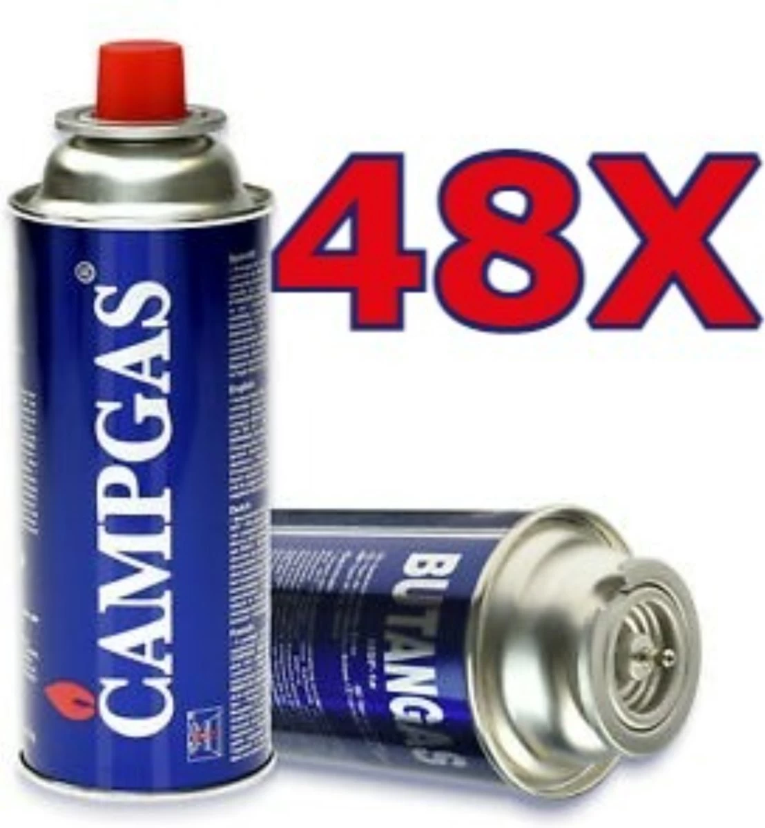 Borvat 48 Pièces - Cartouches De Gaz Butane - Réchaud à Gaz De Camping - Bec Bunsen 227g Gaz Butane