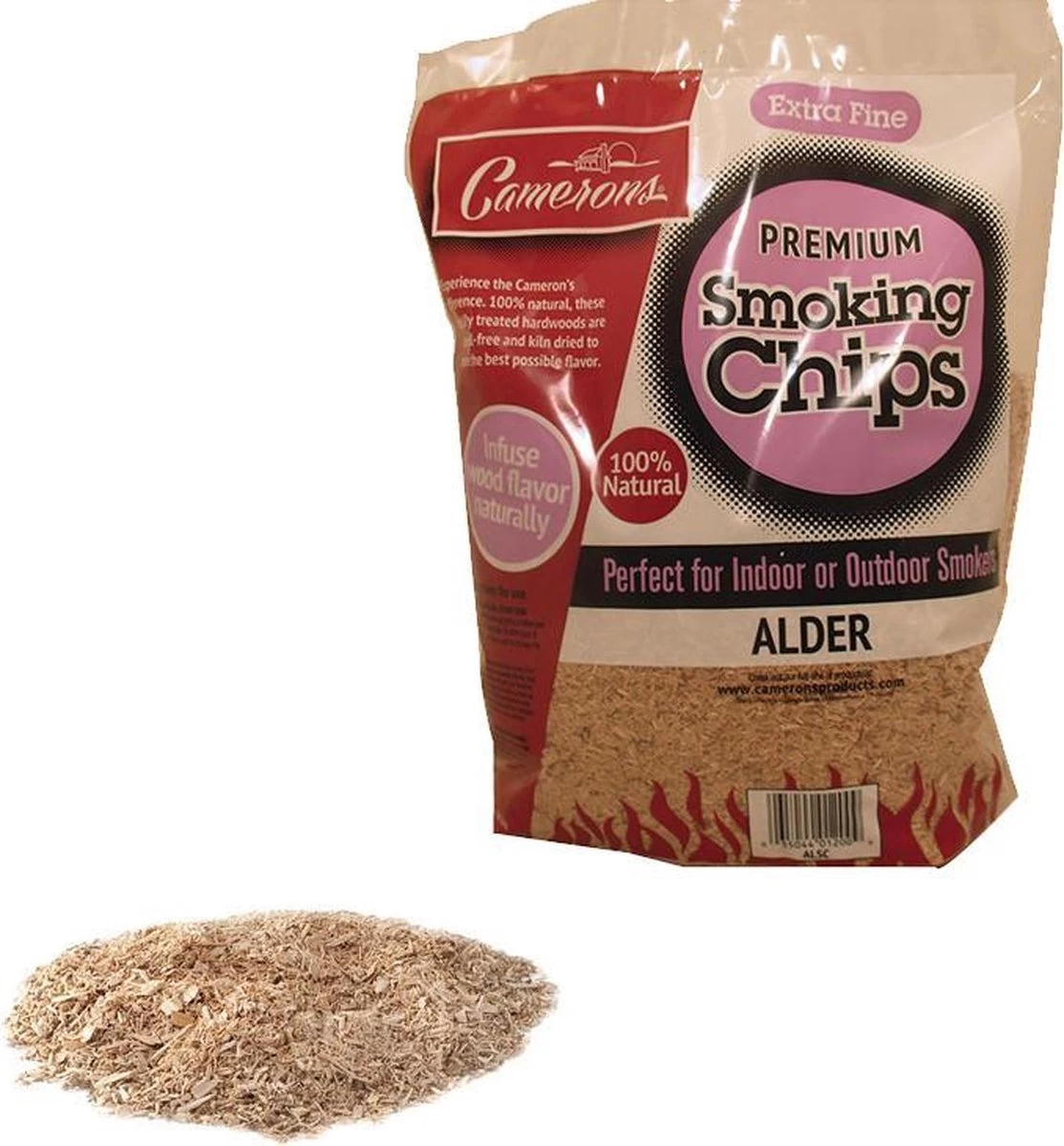 Camerons Smoke Chips Bois D'Aulne Extra Fin 775 Grammes