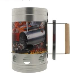 Démarrage Au Charbon De Bois Démarrage Rapide Du Barbecue - Démarrage De Barbecue En Métal Démarrage Charbon De Bois Démarrage Aux Briquettes