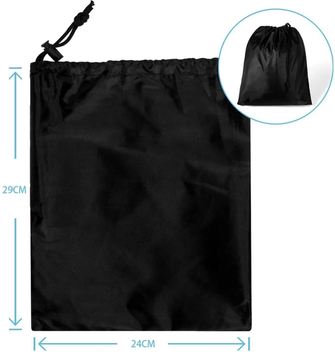 Housse De Barbecue, 61 X 29 X 44, Housse De Gril étanche De 5 Pouces Avec Sac De Rangement Pour Weber Genesis, Holland, Jenn Air, Brinkmann Et Char Broil – Image 7