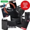 Pack Barbecue NomadiQ ULTIMATE OUTDOOR - Le Barbecue à Gaz Ultime Avec Tous Les Accessoires Pour Griller N'importe Où