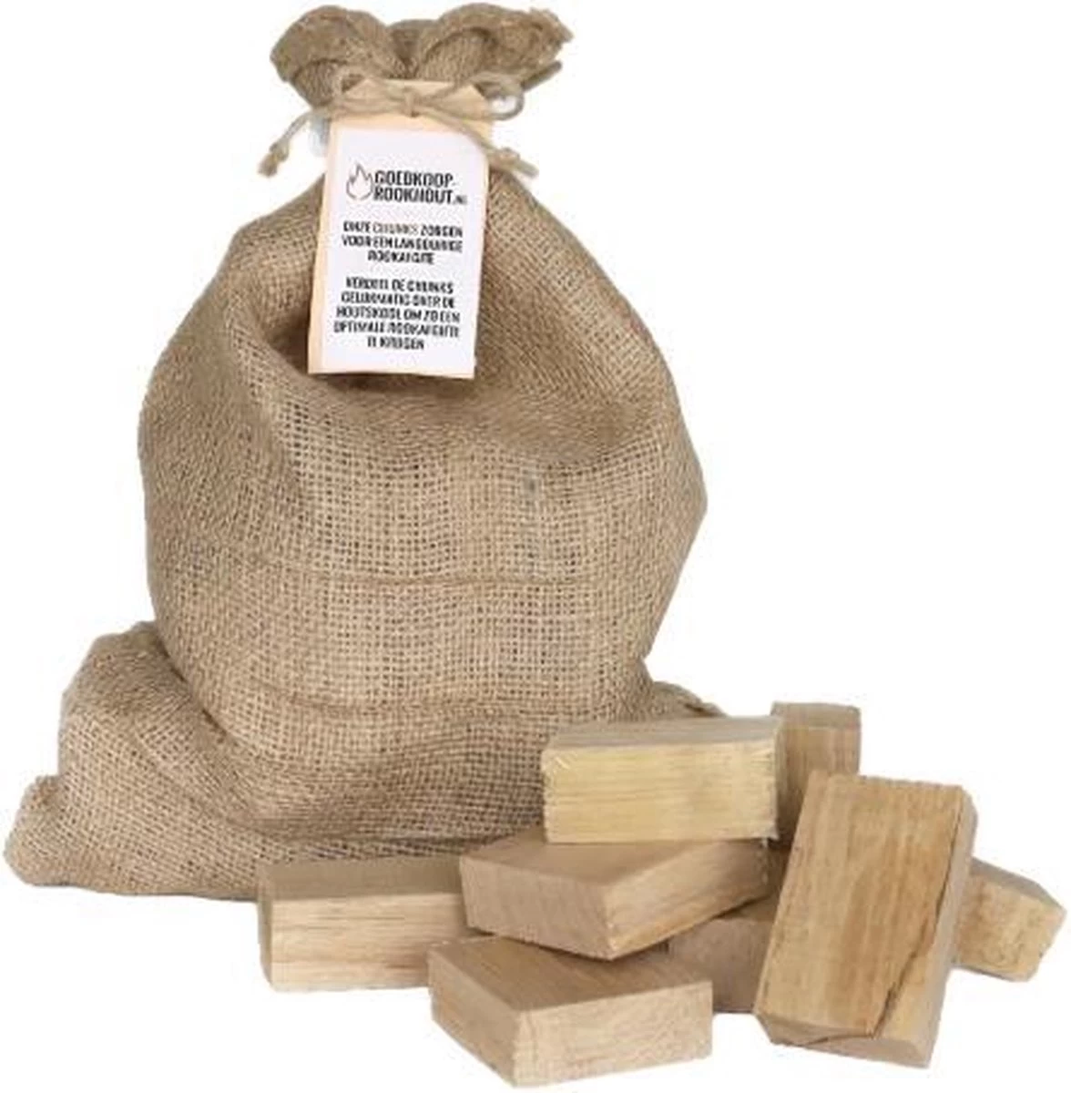 Morceaux De Chêne - 1,5 KG - Bois De Fumée - BBQ