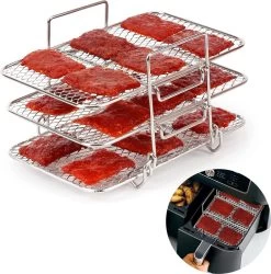 Support De Friteuse à Air Compatible Avec La Friteuse à Air Ninja Dual Air Accessoires De Vêtements Pour Bébé Air / Dual Zone / Rack