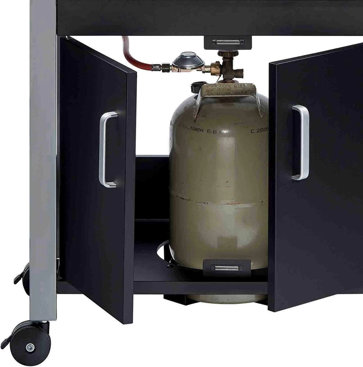 Barbecue à Gaz Enders Chicago 3 R Turbo - Brander 3 + 1 Zone Turbo - Zone Turbo- Acier Inoxydable - Allumage Piezo - 37,5 KG - Gaz - Barbecue à Gaz – Image 5