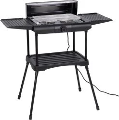 Oneiro's Luxe Excellent Electrics Barbecue électrique (modèle Sur Pied) - ⌀ 87x46x86 Cm - été - Griller - Jardin - Cuisiner - Manger - électrique