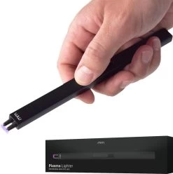 Briquet Plasma MikaMax - Briquet Électrique - Batterie 170 MAh - Avec Câble De Charge - Zwart