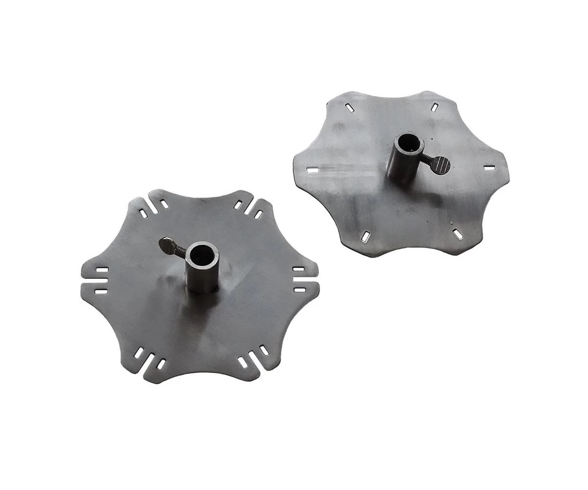 Ensemble De Brochettes Pour Brochette De Rôtisserie BBQ Ensemble Universel Adapté à La Plupart Des Rôtissoires Broches De Barbecue – Image 3