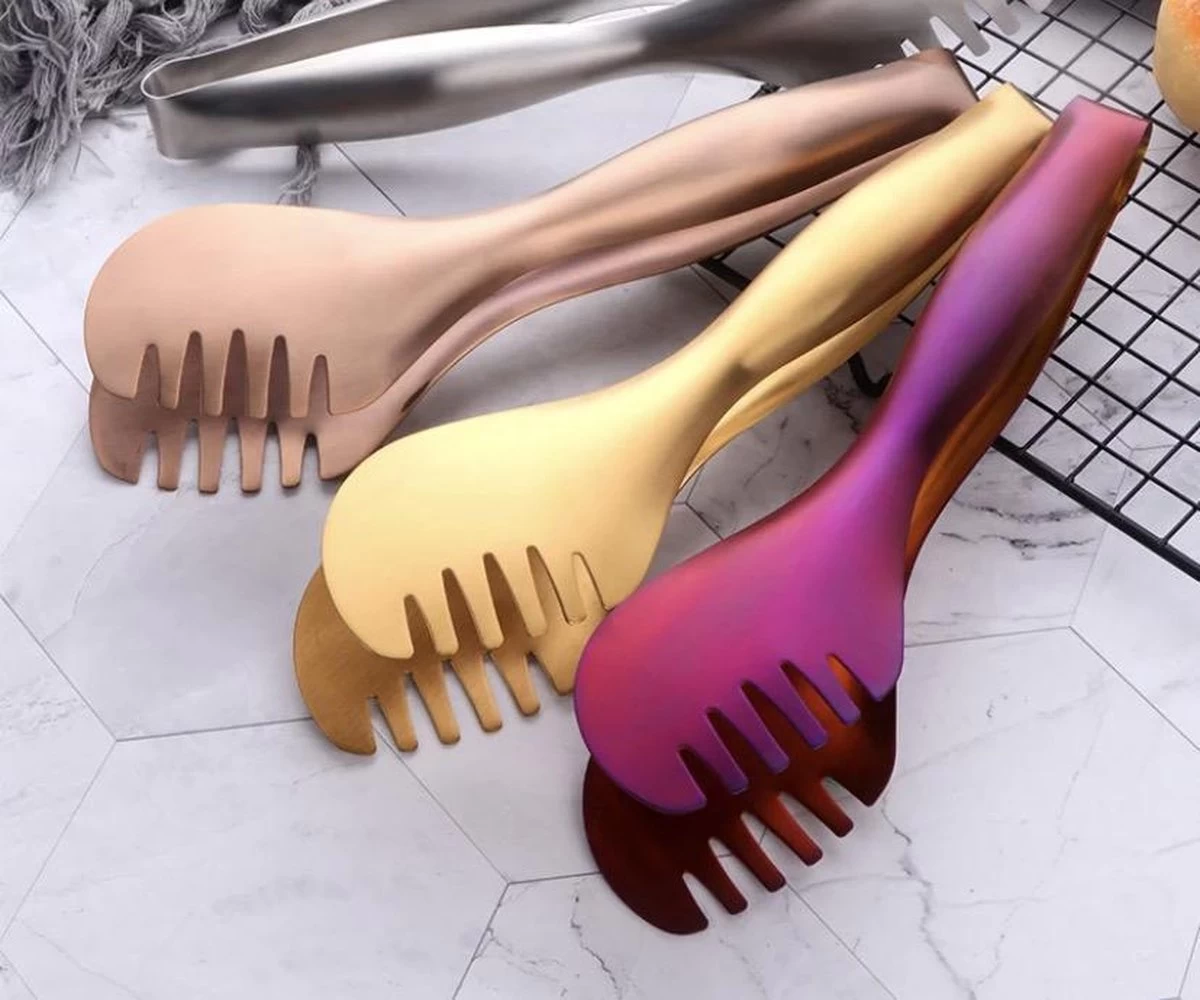 Pince à Barbecue En Vrac - 31 Cm - Métal - Pince à Saisir Pour Barbecue – Image 2