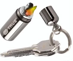 True Utility - Porte-clés Imperméable Pour Allume-feu - Allumettes Résistantes à L'eau Pour Allume-feu
