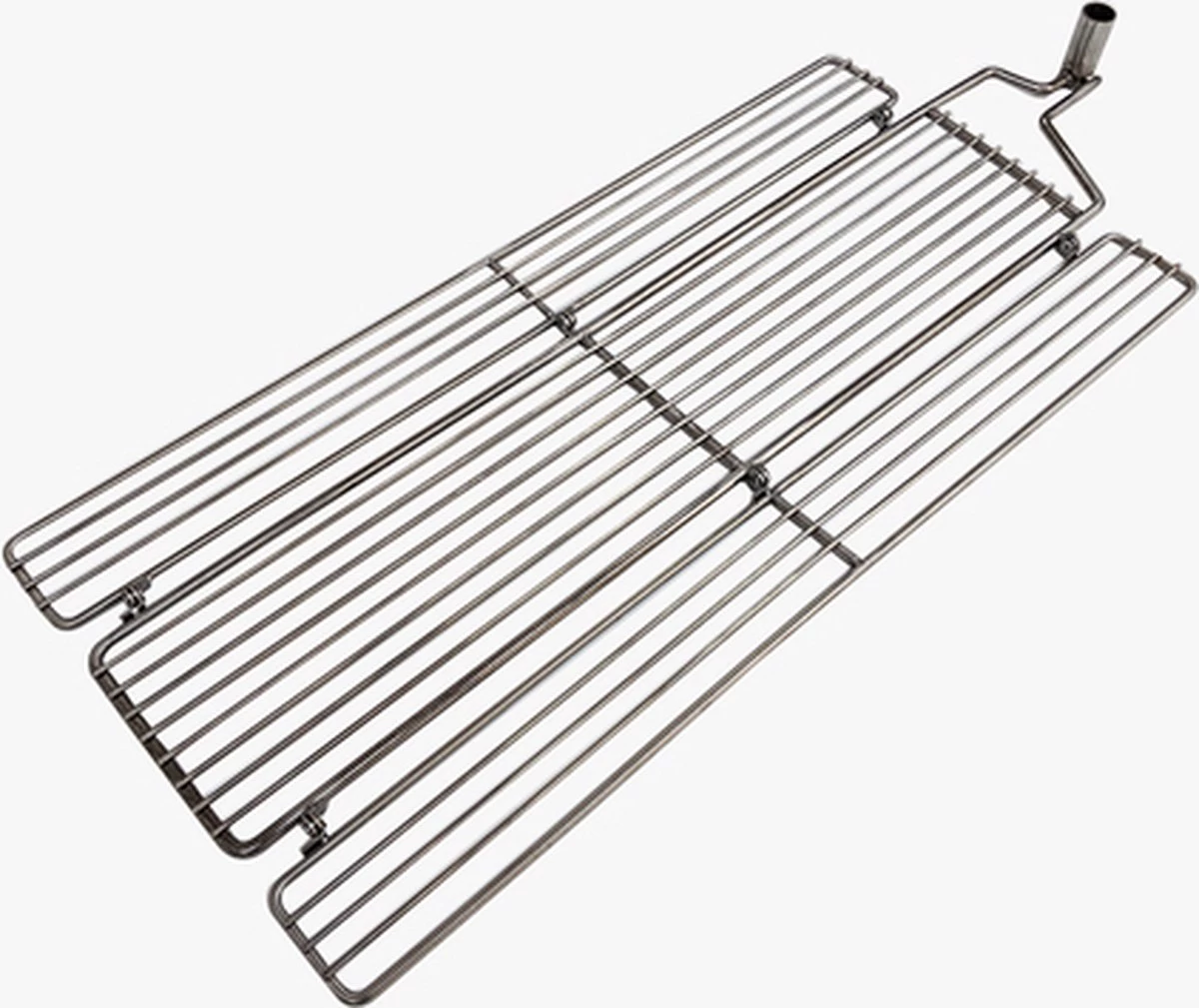 Grille De Grill Pliante En Acier Inoxydable Auspit 680 Mm X 330 Mm Avec Pince – Image 7