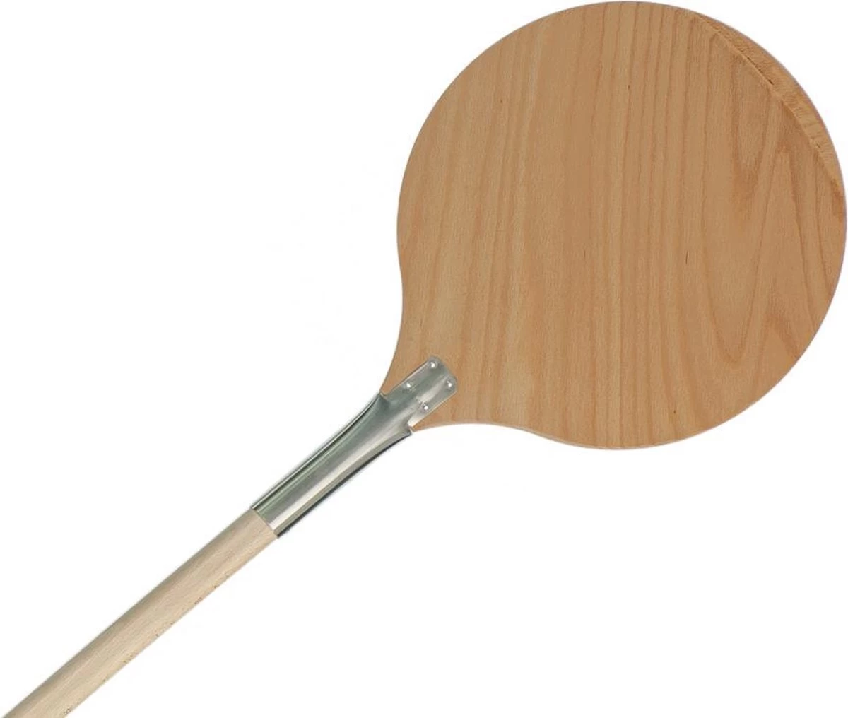 Cuillère à Pizza Ronde En Bois Lilly - Ø 40 Cm - Longueur 170 Cm