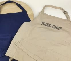 Tablier De Cuisine - Cadeau Fête Des Vaderdag - Cadeau Fête Des Pères - Cadeau Papa - Head De Cuisine