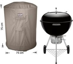 Housse Pour BBQ Rond Ø 75 H : 75 Cm - Housse De Barbecue - RBBQ75R