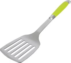 Spatule Pour BBQ En Acier Inoxydable 43 Cm Vert Citron, Version Deluxe De Haute Qualité Avec Manche Résistant à La Chaleur En Vert Citron, Spatule Pour Barbecue, Nice Cooker