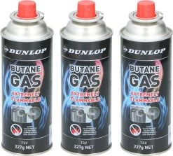 4x Recharge De Bouteilles De Gaz Pour Cuisinière à Gaz Butane - 227 Grammes - Recharge De Bidon De Gaz