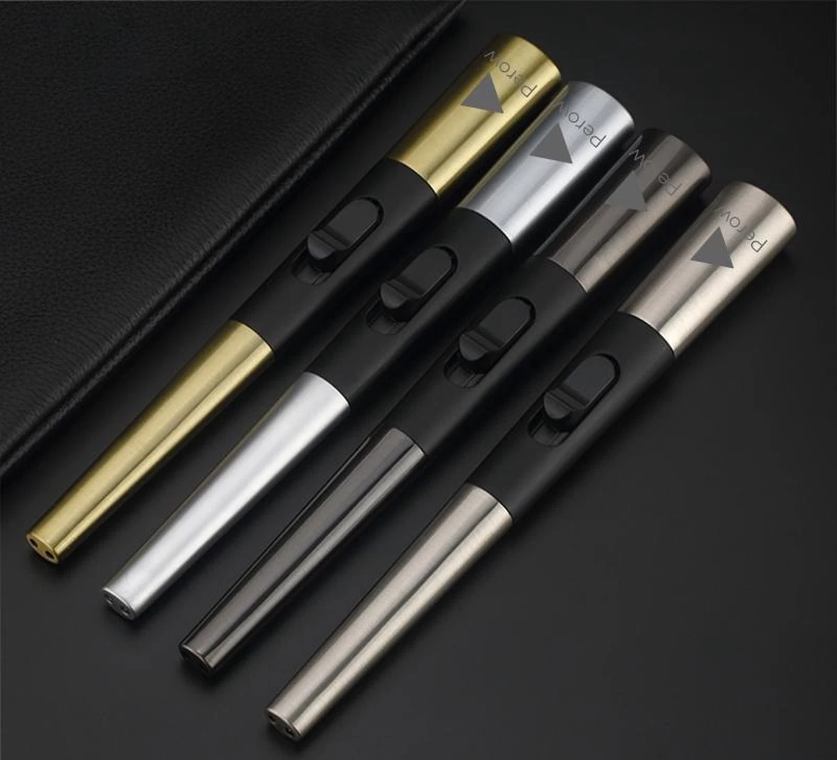 Briquet électrique Long Rechargeable - Briquet Plasma Durable - Briquet De Luxe - Comprend Un Emballage Cadeau - BBQ - Bougies - Grijs – Image 8