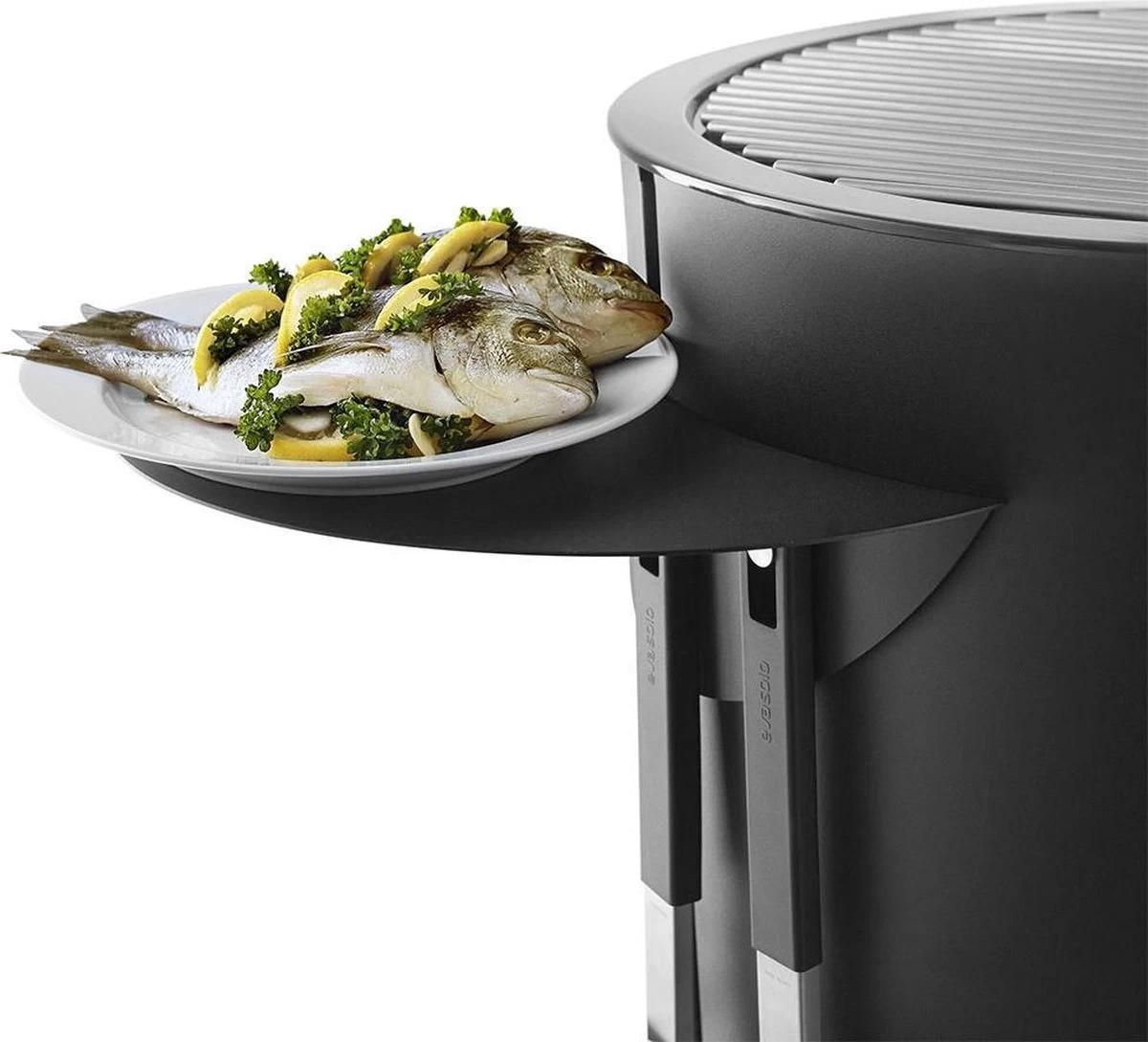 Table D'Appoint Barbecue Charbon / Gaz - Pour Le Ø 59 Cm - Noir - Eva Solo – Image 4