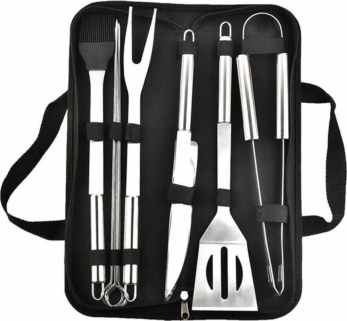 Ensemble D'outils De Barbecue De 9 Pièces Dans Un Sac - BBQ - Ensemble De Gril