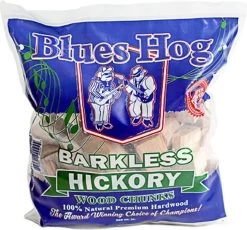 Blues Hog Barkless Hickory Chunks 1,9 Kg - Fumée De Bois - Smoke Moth