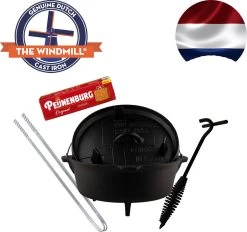 The Windmill Cast Iron - Coffret Cadeau Combo-deal-Dutch Oven
