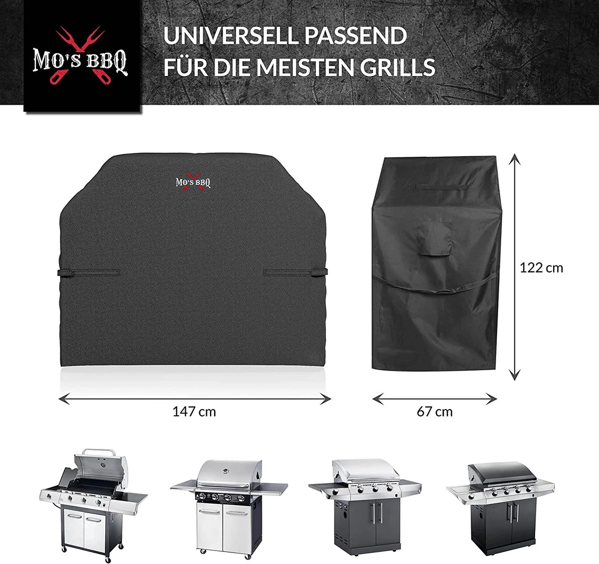 Housse De Barbecue - Housse De Barbecue - Housse Pour Barbecue Housse De Gril - Housse Kamado – Image 2