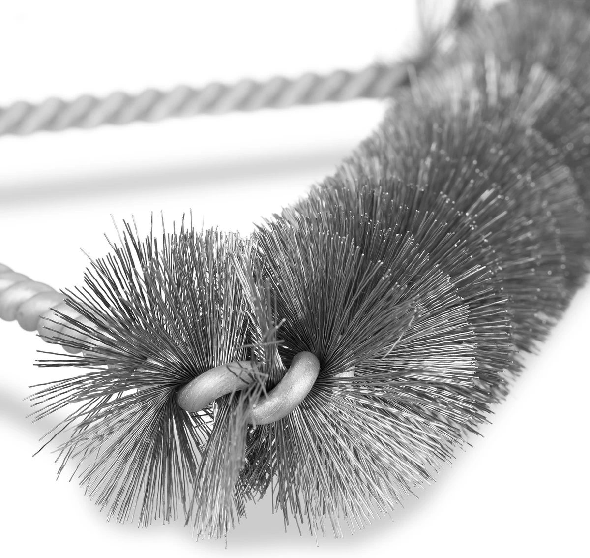 Relaxdays 3x Bbq Brush Triangle - Brosse Métallique - Brosse Métallique Brosse De Nettoyage Barbecue – Image 6