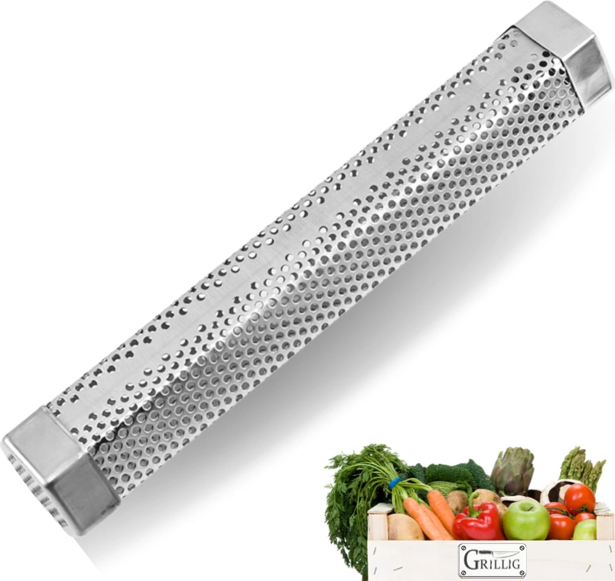 Whimsical - Smokertube - Pour Fumer à Chaud De La Viande - Du Poisson - Des Légumes - Des Noix