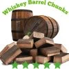 Morceaux De Baril De Whisky De 15 Kg|Fûts De Whisky En Bois De Chêne Pour Le BBQ Kamado |Fumoir| Non Traité |Boîte Dym