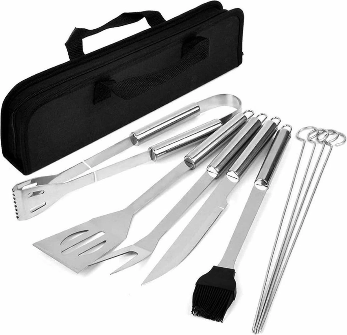 Ensemble D'outils De Barbecue De 9 Pièces Dans Un Sac - BBQ - Ensemble De Gril – Image 2