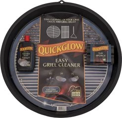 MARBER PRODUCTS - Kit De Nettoyage BBQ XL : GRILL WASH XL + Savon Cleaner (500 Ml) + Éponges Grill (2) - Pour Grilles Jusqu'à 58 Cm