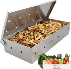 Whimsical - Smokerbox - Pour Fumer à Chaud Viandes - Poissons - Légumes - Noix