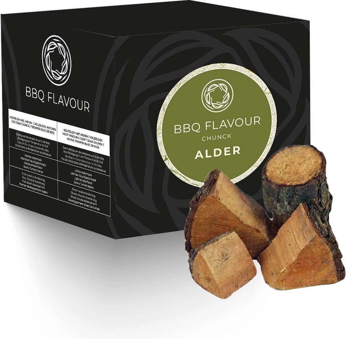 Saveur BBQ | Morceaux D'aulne | Aulne | Aulne | Morceaux De Bois De Fumée | Morceaux De Bois | BBQ à Fumer Du Bois | Bois De Fumée | Journaux | Kamado | BBQ
