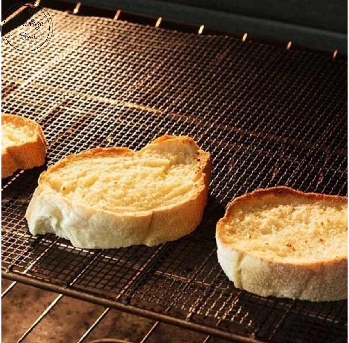 New Age Devi - 3 Pièces De Tapis De BBQ En Téflon Antiadhésif 33x40cm – Image 4