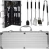 Kaminer - Set De Barbecue - Accessoires De Barbecue - Pinces à Barbecue - Outils De Barbecue - 5 Pièces Avec étui