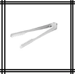 Fackelmann - Pinces à Glace - Pinces De Cuisine - Acier Inoxydable - 15 Cm