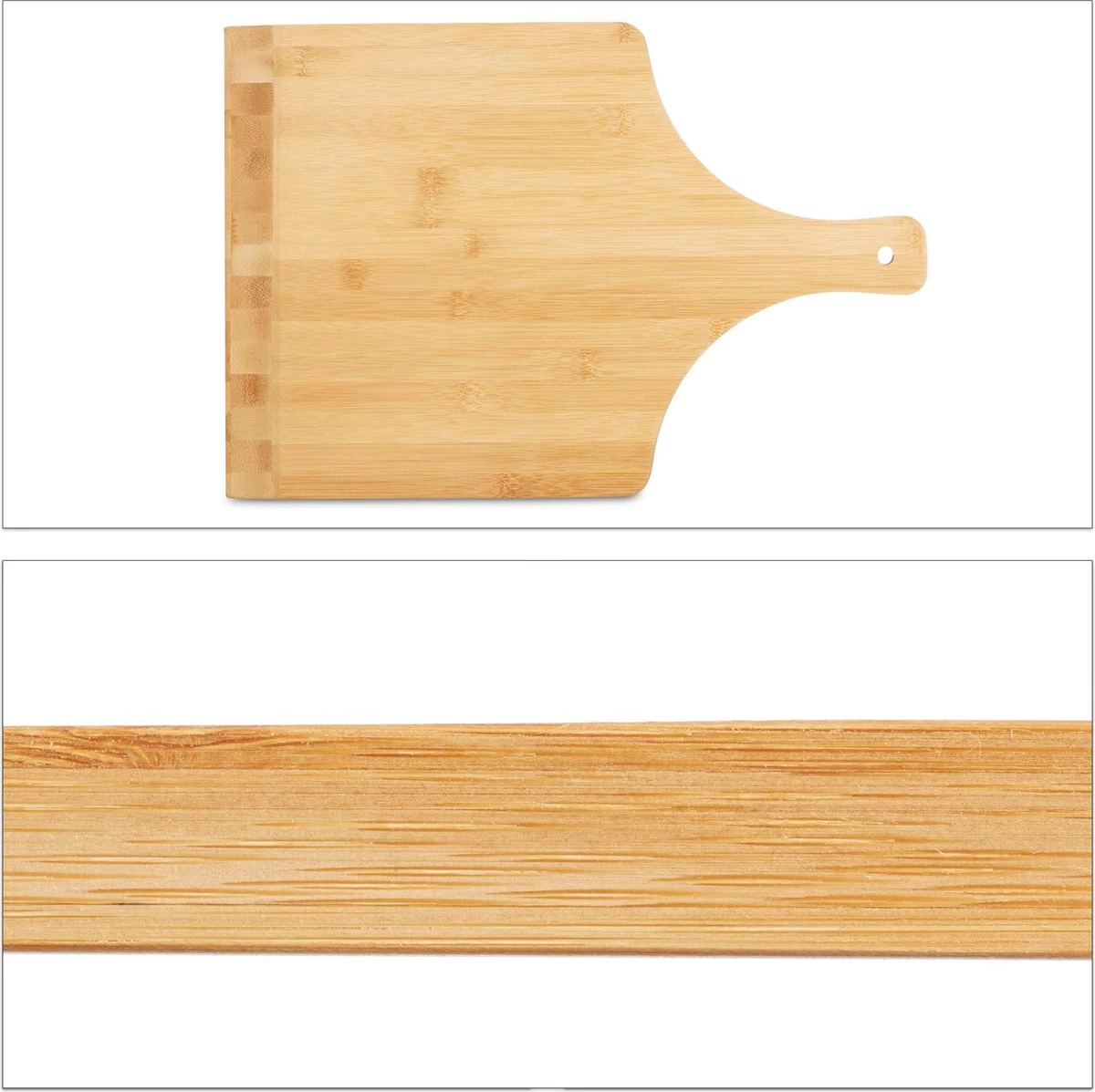 Pelle à Pizza Relaxdays 45 Cm Large - Bambou - Spatule à Pizza - Pelle à Pain - Planche De Bois – Image 8