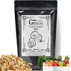 Artisan Fantasque - Copeaux De Fumée Aulne - Bois De Fumée Pour Fumage à Chaud - 2 Litres