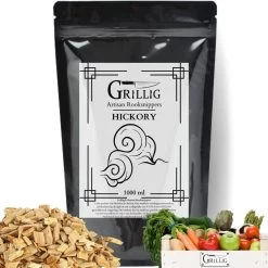 Artisan Fantasque - Copeaux De Fumée Hickory - Bois De Fumée Pour Fumage à Chaud - 2 Litres