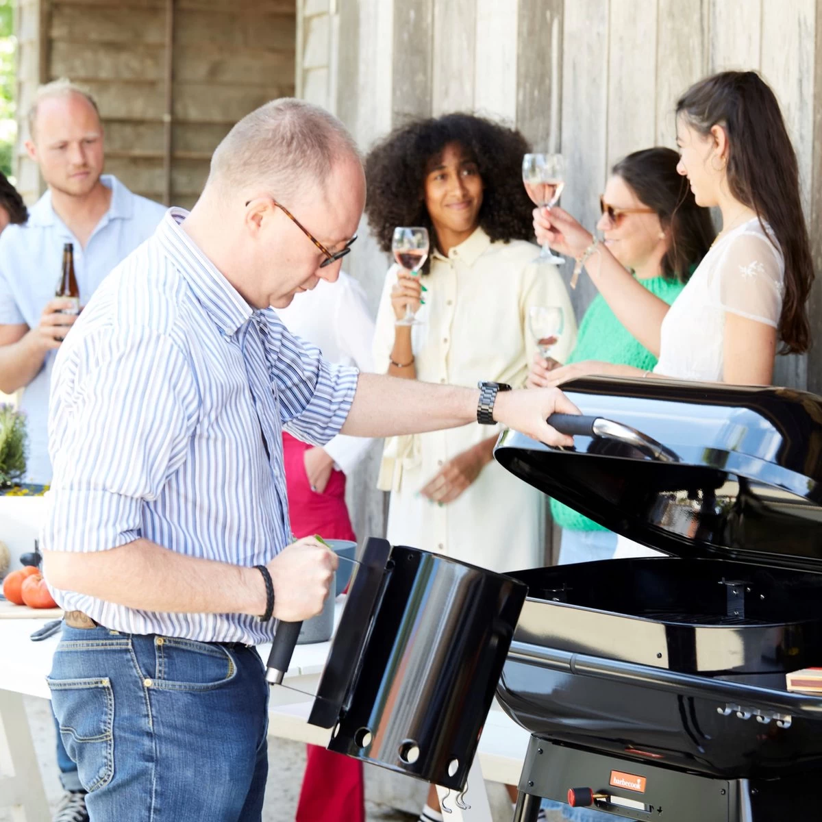 Barbecook Démarreur De Charbon De Bois Pour Une Production En Douceur De Barbecue Au Charbon De Bois - Accessoire De Barbecue - Noir - 21x30x28cm – Image 6